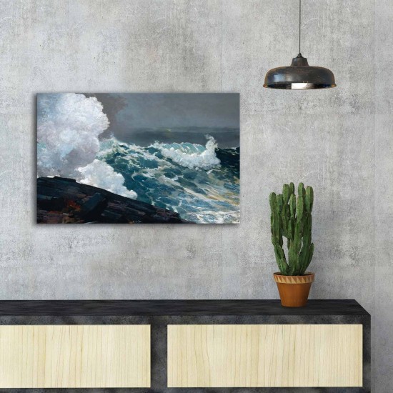 Decorative Canvas Painting FAMOUSART-089 Multicolor Wallxpert Decorative Canvas Painting FAMOUSART-089 Multicolor