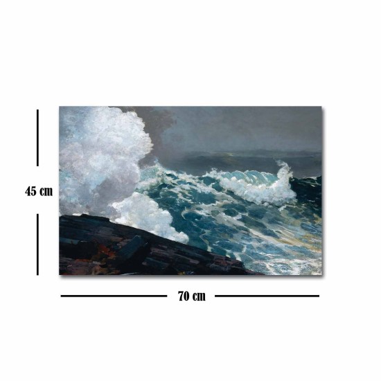 Decorative Canvas Painting FAMOUSART-089 Multicolor Wallxpert Decorative Canvas Painting FAMOUSART-089 Multicolor