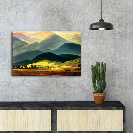 Decorative Canvas Painting FAMOUSART-100 Multicolor Wallxpert Decorative Canvas Painting FAMOUSART-100 Multicolor