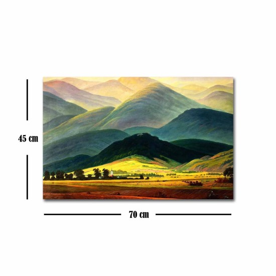 Decorative Canvas Painting FAMOUSART-100 Multicolor Wallxpert Decorative Canvas Painting FAMOUSART-100 Multicolor