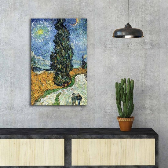 Decorative Canvas Painting FAMOUSART-101 Multicolor Wallxpert Decorative Canvas Painting FAMOUSART-101 Multicolor