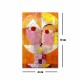Decorative Canvas Painting FAMOUSART-103 Multicolor Wallxpert Decorative Canvas Painting FAMOUSART-103 Multicolor
