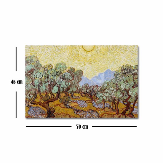 Wallxpert Decorative Canvas Painting FAMOUSART-115 Multicolor