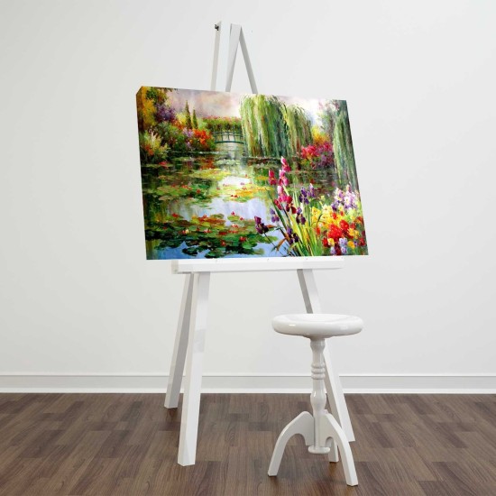 Wallxpert Decorative Canvas Painting FAMOUSART-116 Multicolor