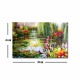 Wallxpert Decorative Canvas Painting FAMOUSART-116 Multicolor