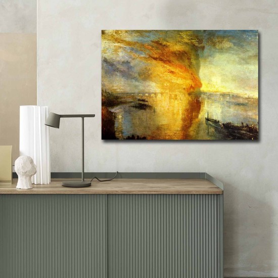 Wallxpert Decorative Canvas Painting 70100FAMOUSART-004 Multicolor