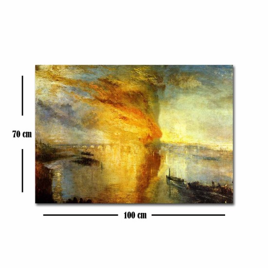 Wallxpert Decorative Canvas Painting 70100FAMOUSART-004 Multicolor