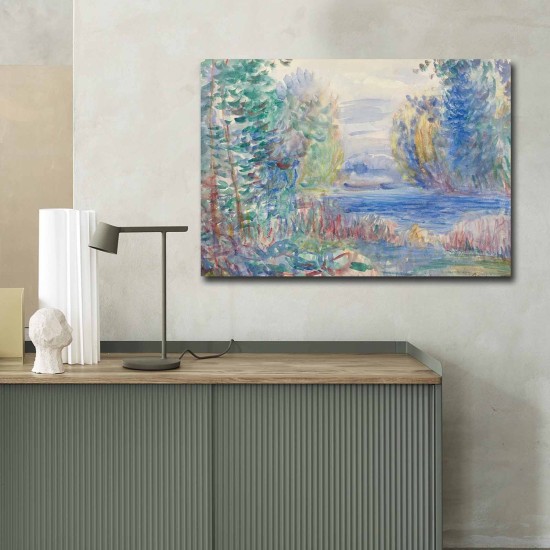 Wallxpert Decorative Canvas Painting 70100FAMOUSART-020 Multicolor