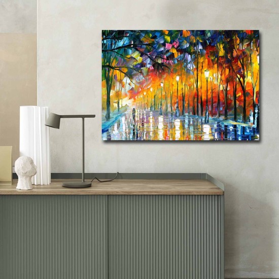 Wallxpert Decorative Canvas Painting 70100FAMOUSART-026 Multicolor