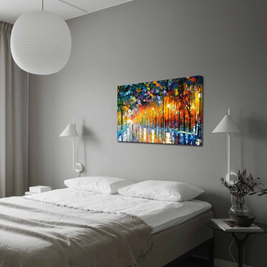 Wallxpert Decorative Canvas Painting 70100FAMOUSART-026 Multicolor