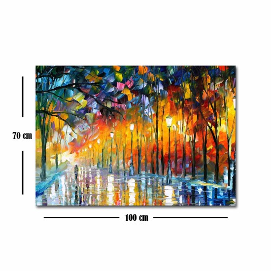 Wallxpert Decorative Canvas Painting 70100FAMOUSART-026 Multicolor