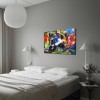 Wallxpert Decorative Canvas Painting 70100FAMOUSART-033 Multicolor