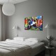 Wallxpert Decorative Canvas Painting 70100FAMOUSART-033 Multicolor
