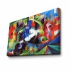 Wallxpert Decorative Canvas Painting 70100FAMOUSART-033 Multicolor