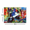 Wallxpert Decorative Canvas Painting 70100FAMOUSART-033 Multicolor
