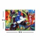 Wallxpert Decorative Canvas Painting 70100FAMOUSART-033 Multicolor