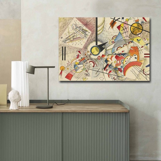 Wallxpert Decorative Canvas Painting 70100FAMOUSART-037 Multicolor