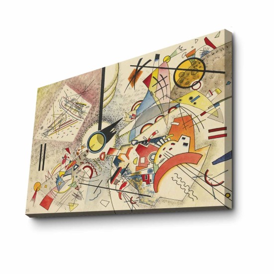 Wallxpert Decorative Canvas Painting 70100FAMOUSART-037 Multicolor