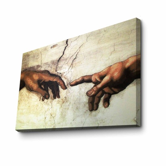 Wallxpert Decorative Canvas Painting 70100FAMOUSART-038 Multicolor