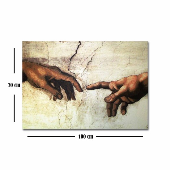 Wallxpert Decorative Canvas Painting 70100FAMOUSART-038 Multicolor