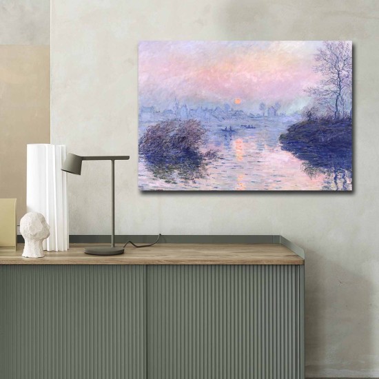 Wallxpert Decorative Canvas Painting 70100FAMOUSART-039 Multicolor