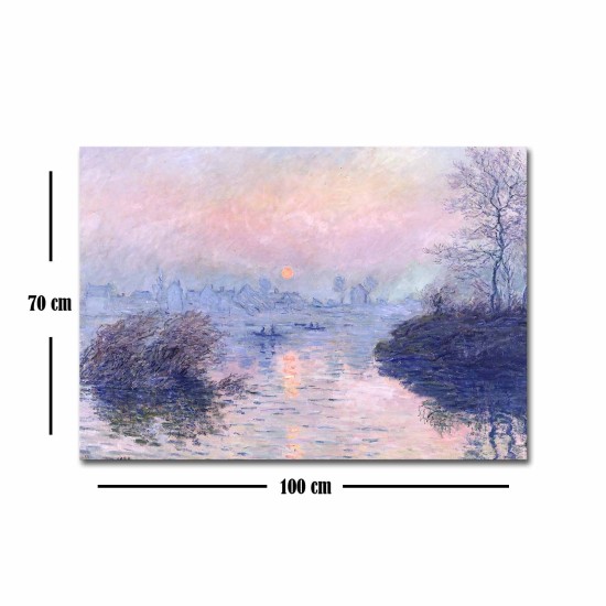 Wallxpert Decorative Canvas Painting 70100FAMOUSART-039 Multicolor