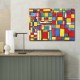 Wallxpert Decorative Canvas Painting 70100FAMOUSART-048 Multicolor