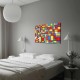 Wallxpert Decorative Canvas Painting 70100FAMOUSART-048 Multicolor