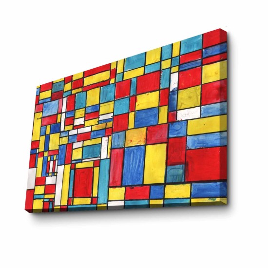 Wallxpert Decorative Canvas Painting 70100FAMOUSART-048 Multicolor