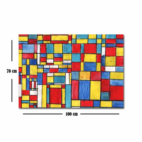 Wallxpert Decorative Canvas Painting 70100FAMOUSART-048 Multicolor