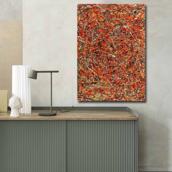 Decorative Canvas Painting 70100FAMOUSART-056 Multicolor Decorative Canvas Painting 70100FAMOUSART-056 Multicolor