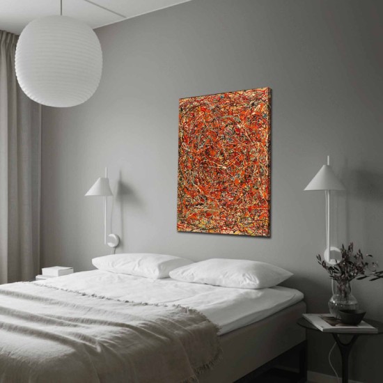 Decorative Canvas Painting 70100FAMOUSART-056 Multicolor Decorative Canvas Painting 70100FAMOUSART-056 Multicolor