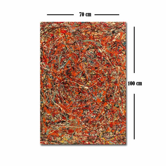 Decorative Canvas Painting 70100FAMOUSART-056 Multicolor Decorative Canvas Painting 70100FAMOUSART-056 Multicolor