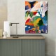 Decorative Canvas Painting 70100FAMOUSART-066 Multicolor Wallxpert Decorative Canvas Painting 70100FAMOUSART-066 Multicolor