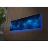 Wallxpert Decorative Led Lighted Canvas Painting 3090NASA-017 Multicolor