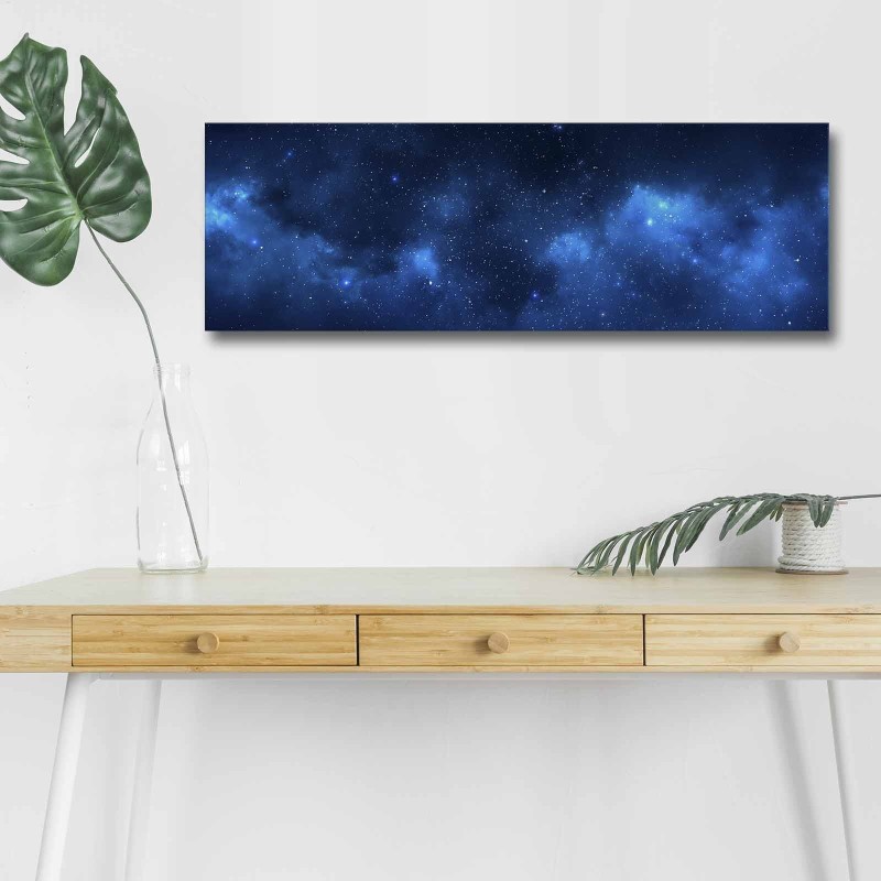 Wallxpert Decorative Led Lighted Canvas Painting 3090NASA-017 Multicolor