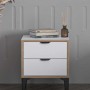 Nightstand Arden - White White