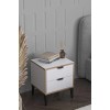Nightstand Arden - White White