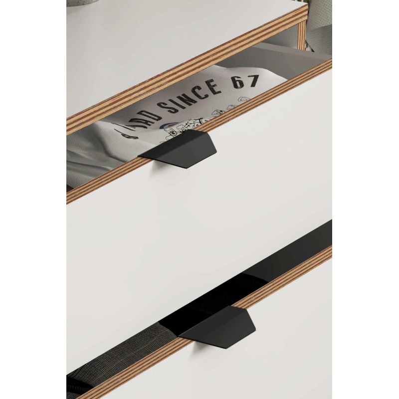 Nightstand Arden - White White