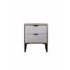 Nightstand Arden - White White