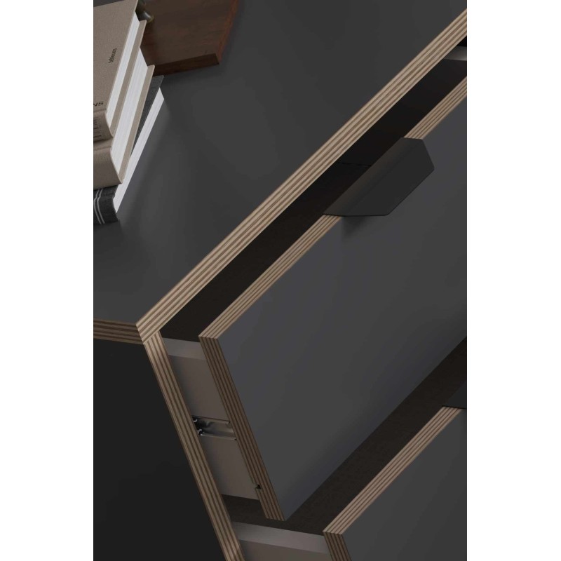 Nightstand Arden - Anthracite Anthracite