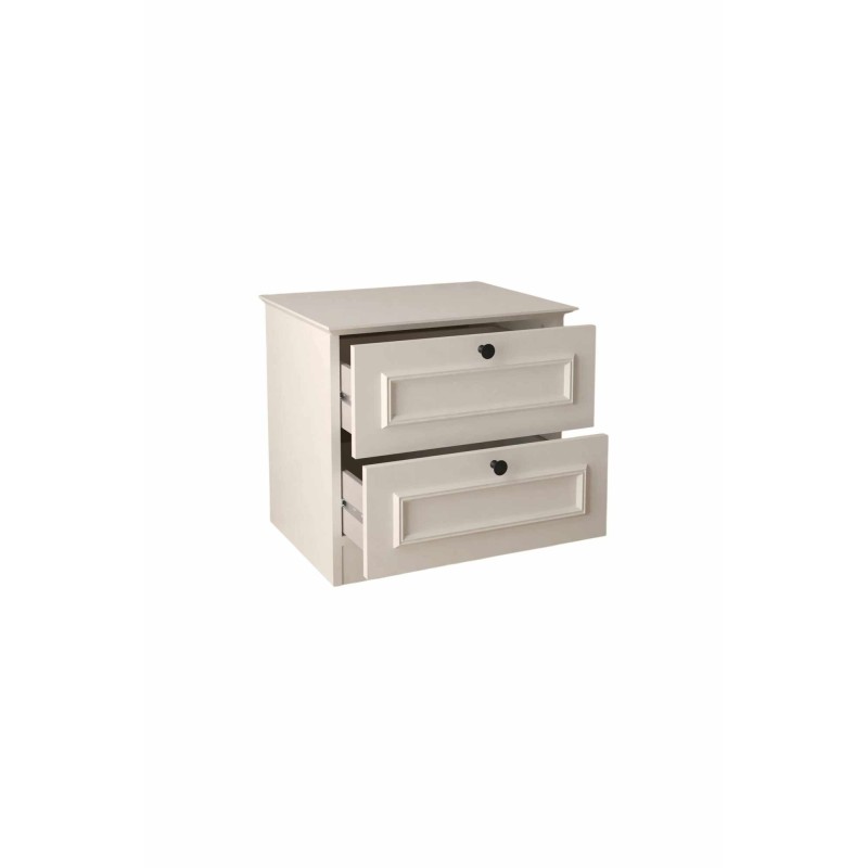 Nightstand Mira - White White