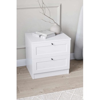 Nightstand Terra - White White