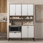 Multi Purpose Cabinet Arden Coffee - White White