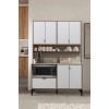Multi Purpose Cabinet Arden Coffee - White White