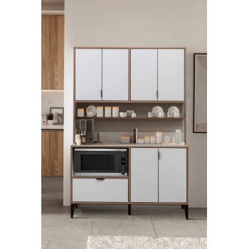 Multi Purpose Cabinet Arden Coffee - White White