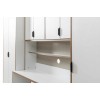 Multi Purpose Cabinet Arden Coffee - White White