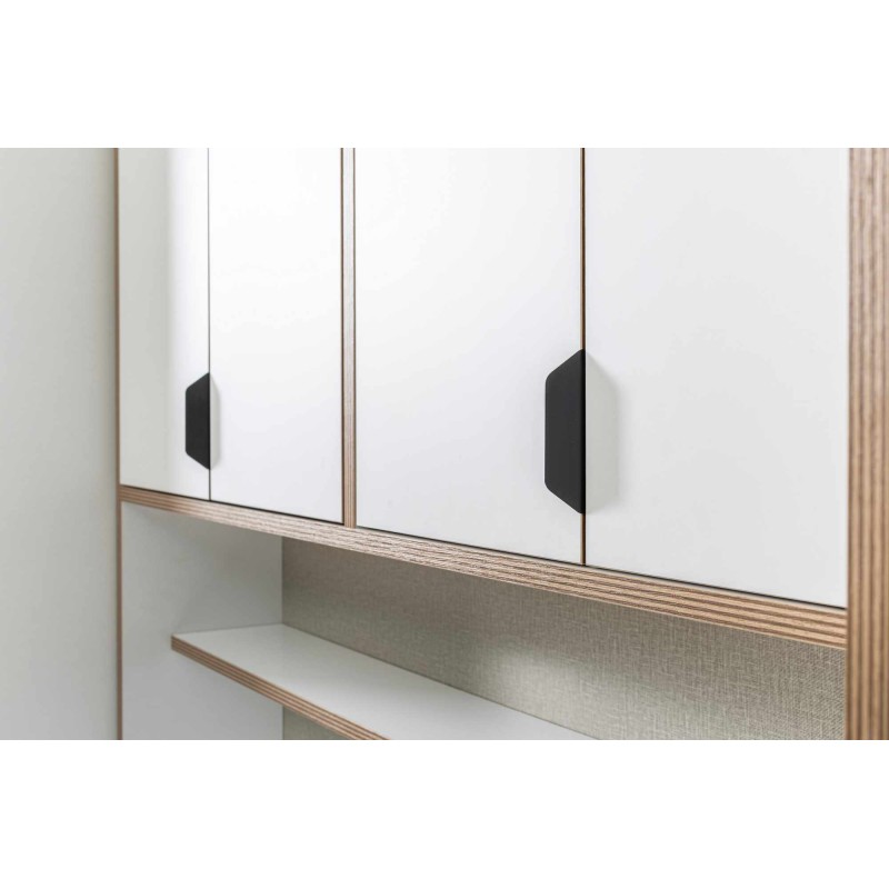 Multi Purpose Cabinet Arden Coffee - White White