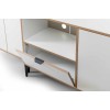 Multi Purpose Cabinet Arden Coffee - White White