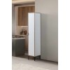 Multi Purpose Cabinet Arden Single Door - White White